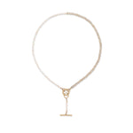 Ethereal Structure White Agate and Pearl 17.00