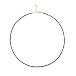 Fast Lane Blue Sapphire Adjustable Necklace