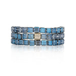 Trophy Jumbo Blue Cube Crystal 20