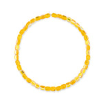 Golden Pages Jumbo Yellow Crystal Choker