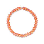 Peachy Jumbo Crystal Anklet
