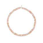 Amber Edition Peach Crystal Anklet