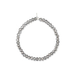 Soho Metallic Gray Crystal Bracelet