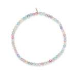 Color Explosion Pastel Rainbow Crystal Anklet