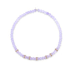 Deluxe Frosting First Lavender Crystal Chokers