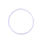 Frosting First Lavender Crystal Choker