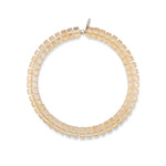 Spring Sheer Champagne Crystal Bracelet