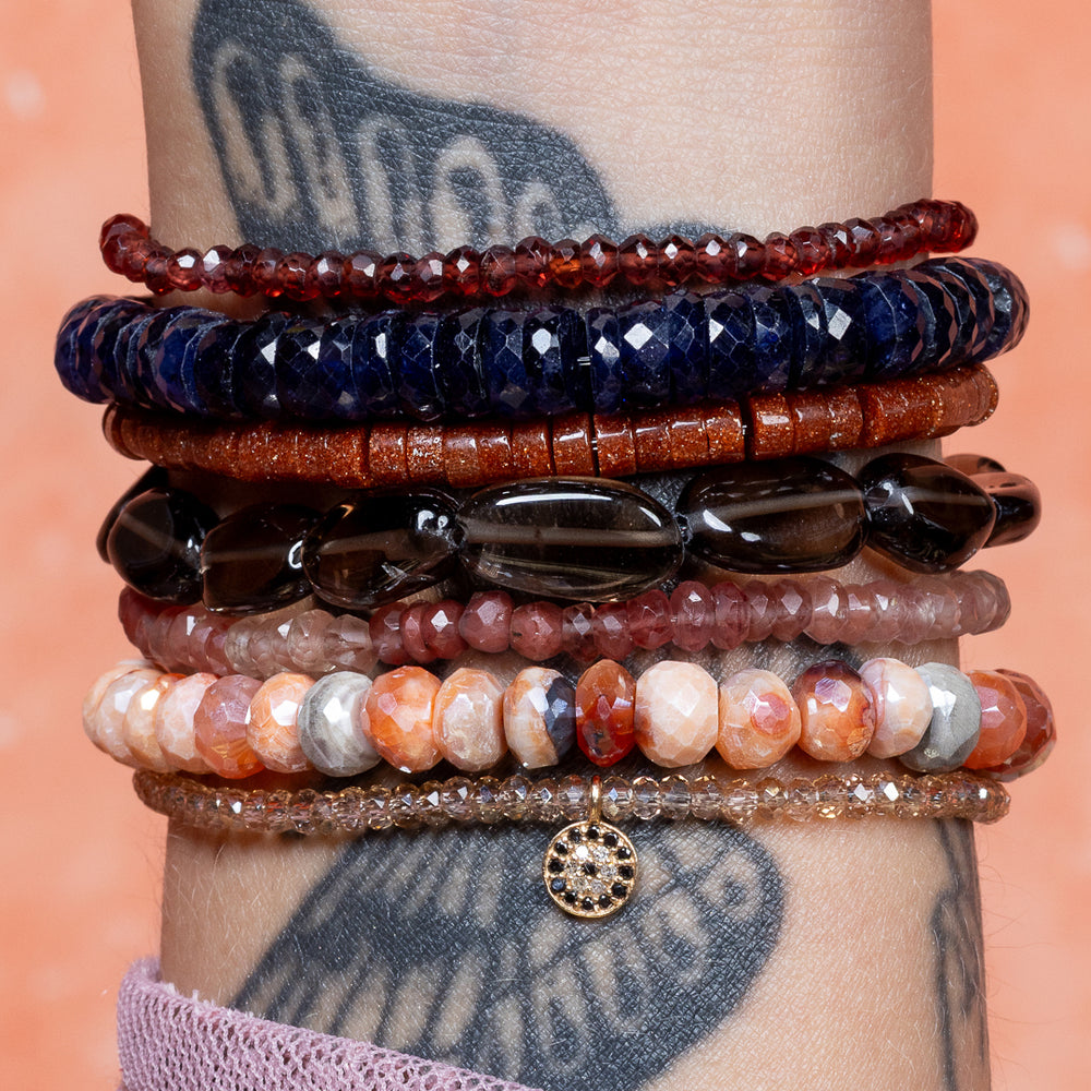 Been There, Dune That Garnet Bracelet