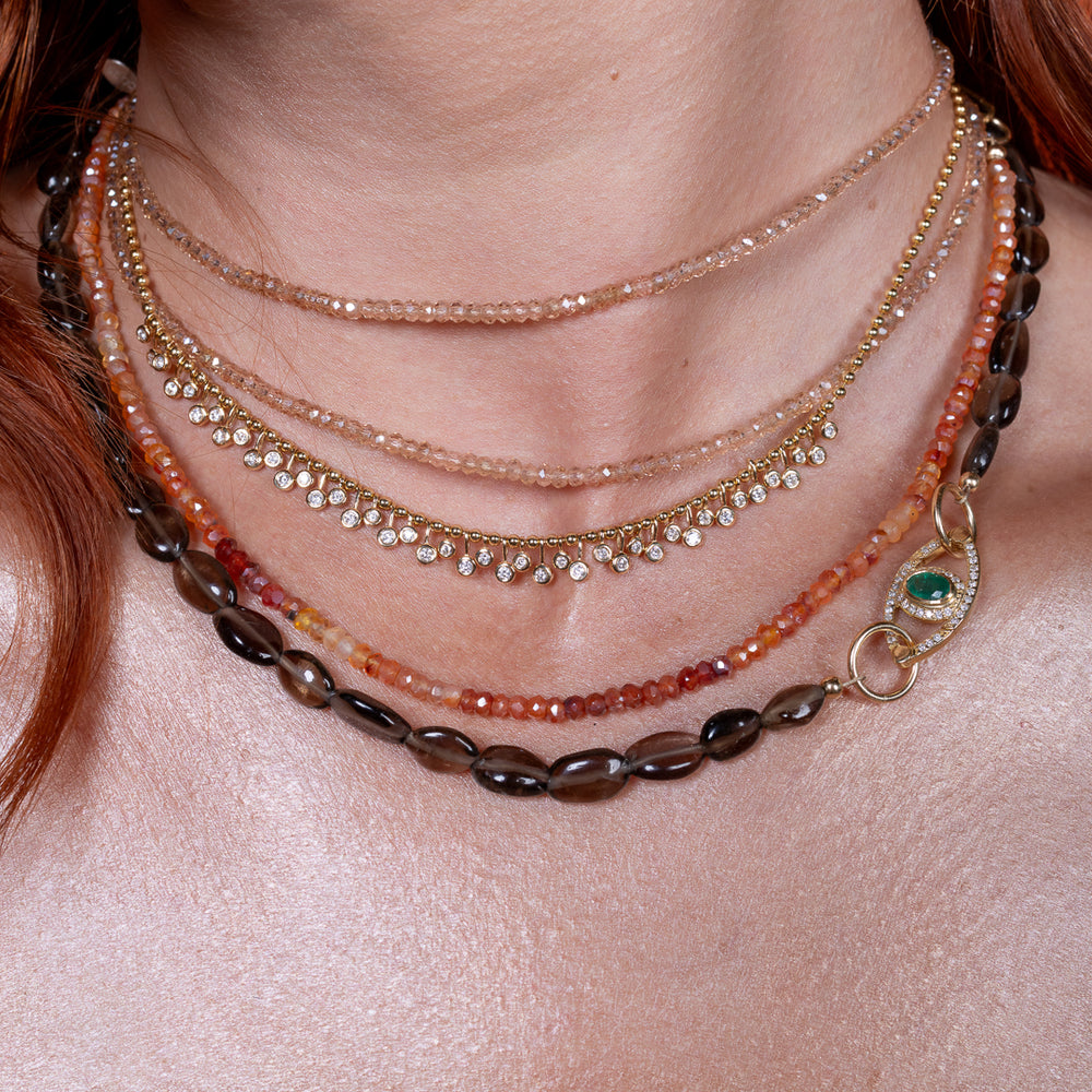 Gleaming Horizon Quartz Choker