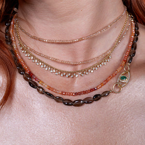 Gleaming Horizon Quartz Choker