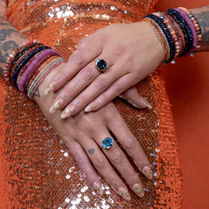 Been There, Dune That Garnet Bracelet