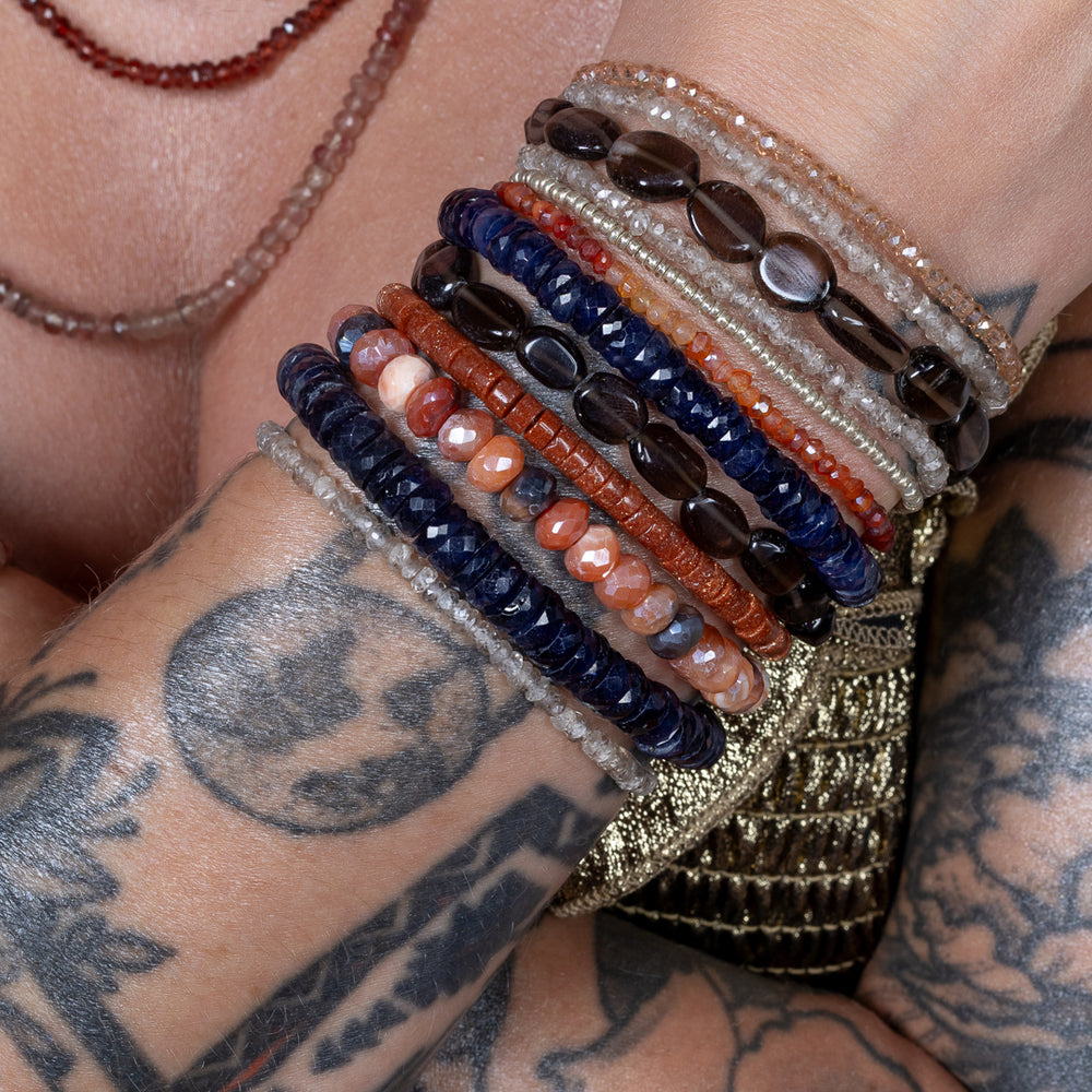Jet Set Jumbo Smokey Quartz Bracelet