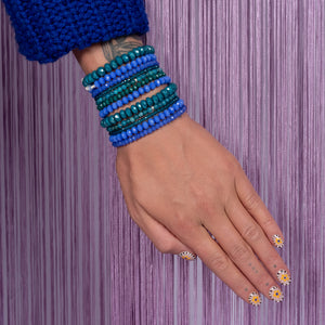 Incredible Indigo Jumbo Crystal Bracelet