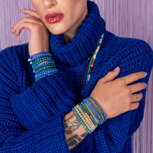 Incredible Indigo Jumbo Crystal Bracelet