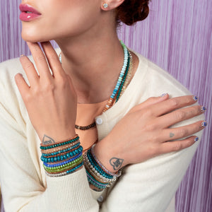 Go-To Sterling Silver and Agate Bracelet