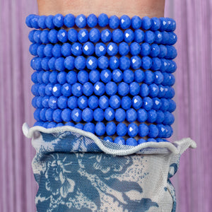 Incredible Indigo Jumbo Crystal Bracelet