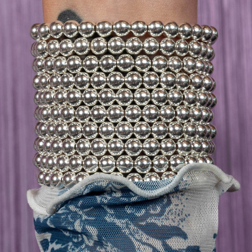 Superb Sterling Jumbo Sterling Silver Bracelet