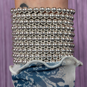 Superb Sterling Jumbo Sterling Silver Bracelet