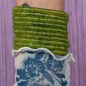 Transcendent Peridot Gemstone Bracelet