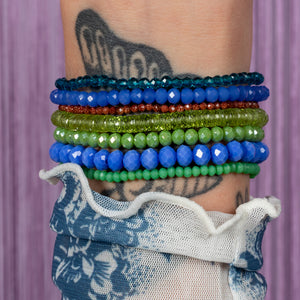 Incredible Indigo Jumbo Crystal Bracelet