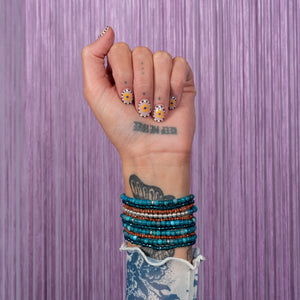 Go-To Sterling Silver and Agate Bracelet