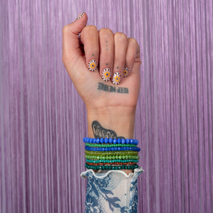 Incredible Indigo Jumbo Crystal Bracelet