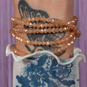 Radiant Crystal 35" Five Wrap