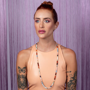 Falling For You Opal Double Wrap 33.00" Necklace
