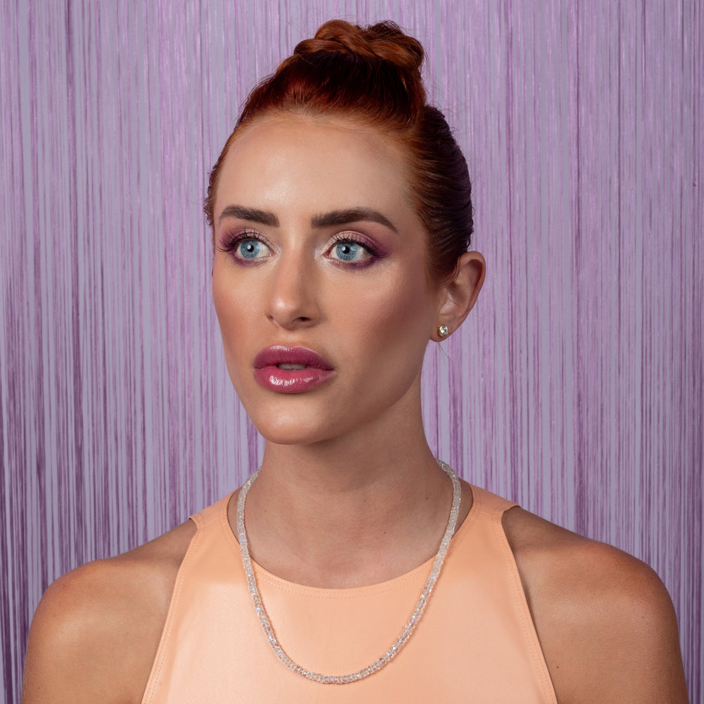 Out Of This World Moonstone Adjustable Necklace