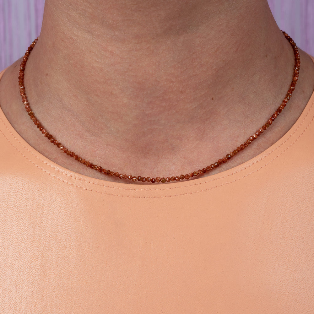 Something Special Itsy Goldstone Adjustable Necklace