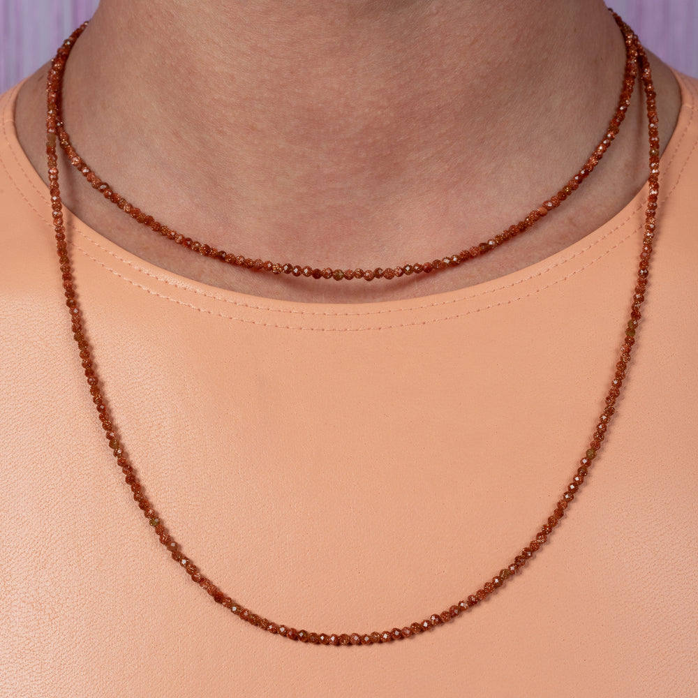 Something Special Itsy Goldstone Adjustable Necklace