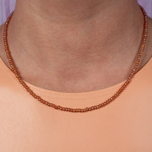 Fire Within Itsy Crystal Adjustable Necklace