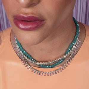 Top Notch Cubic Zirconia Adjustable Necklace