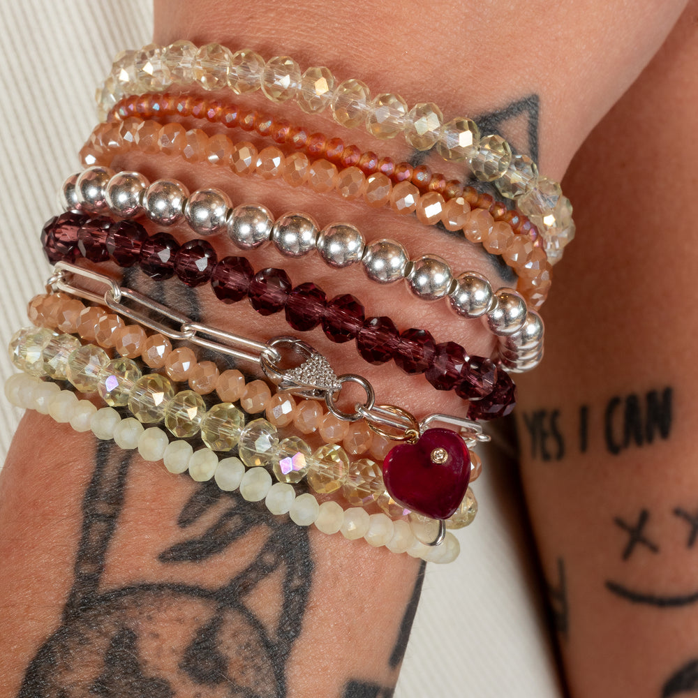Divine Sterling Silver Paperclip Chain Bracelet
