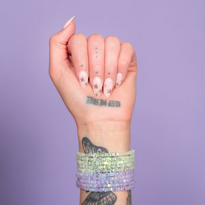 Truth Green Square Crystal Bracelet