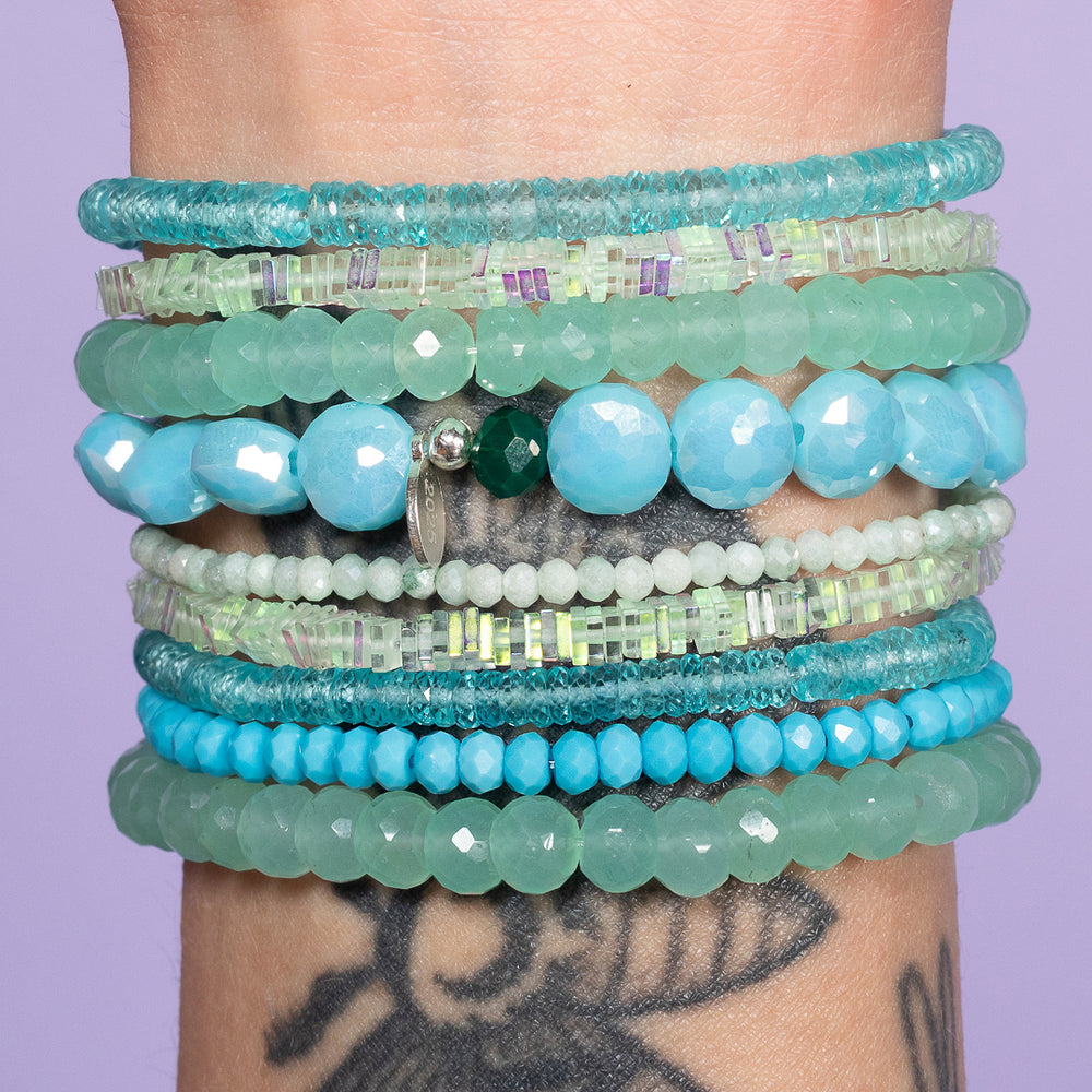 Aqua Pop Turquoise Gemstone Bracelet