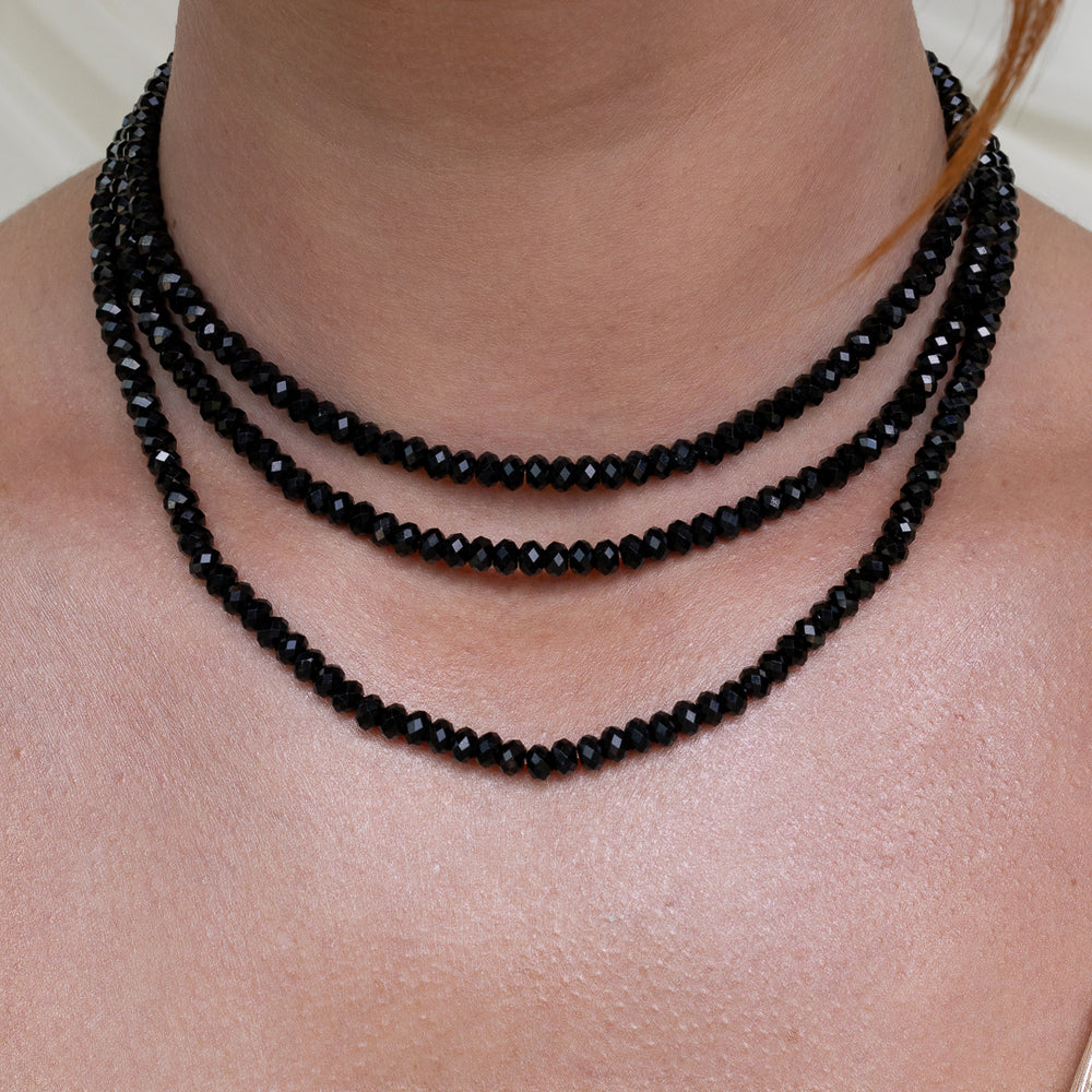 Bewitching Beauty Black Spinel Choker
