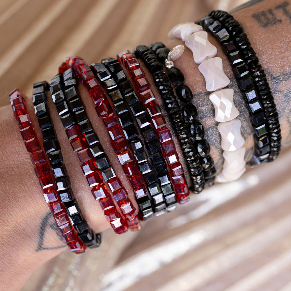 Gothic Glam Black Spinel Bracelet