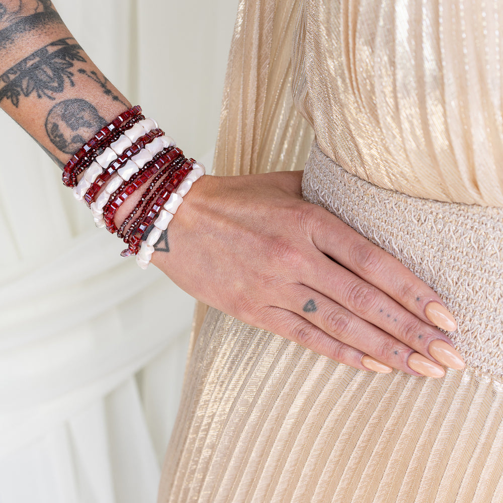 Vampy Vibes Mystic Quartz Bracelet