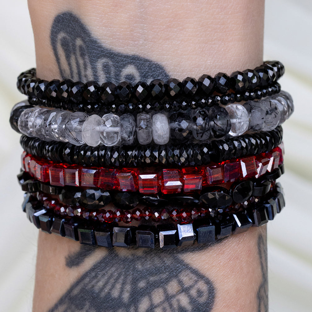 Cryptic Craving Itsy Black Spinel Bracelet