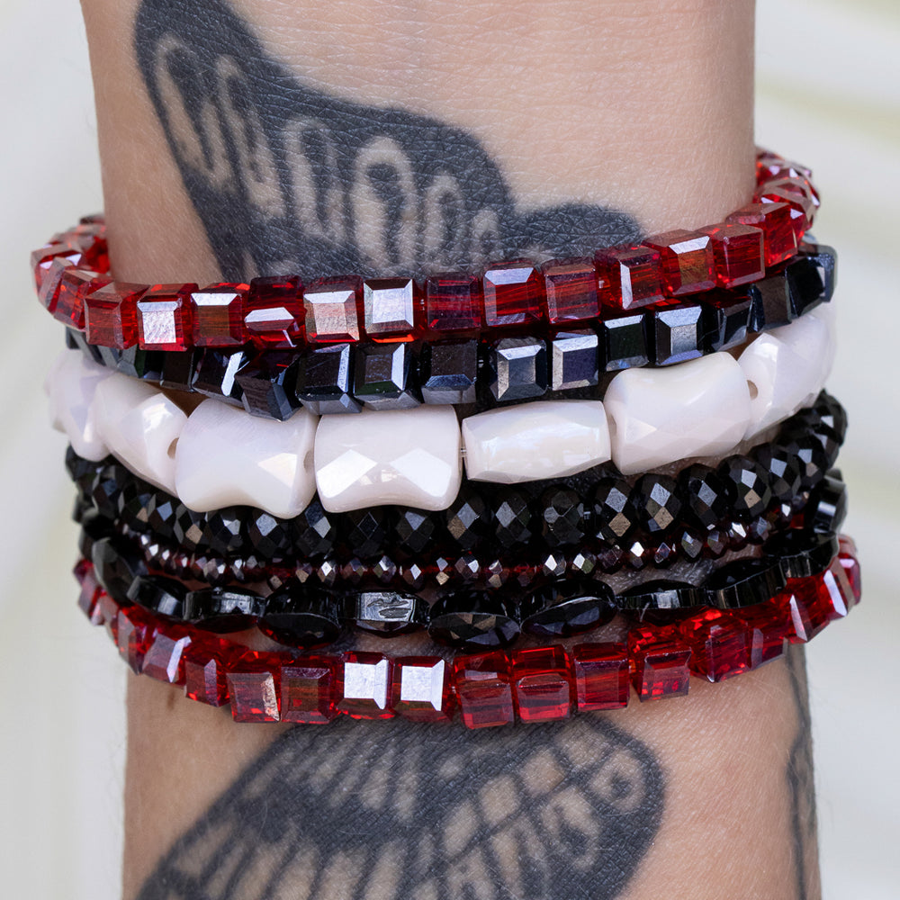 Mystical Moonlight Black Spinel Bracelet