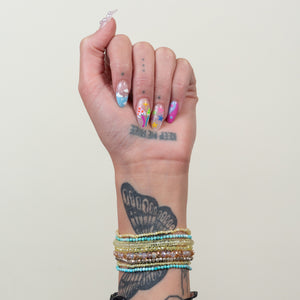 Shine & Subscribe Gemstone Bracelet