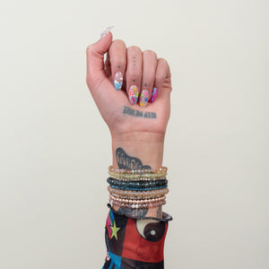 Don't Let It Haunt You! Itsy Crystal Bracelet