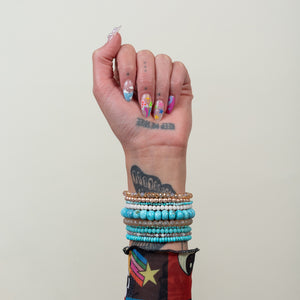 Volume Down Crystal Bracelet