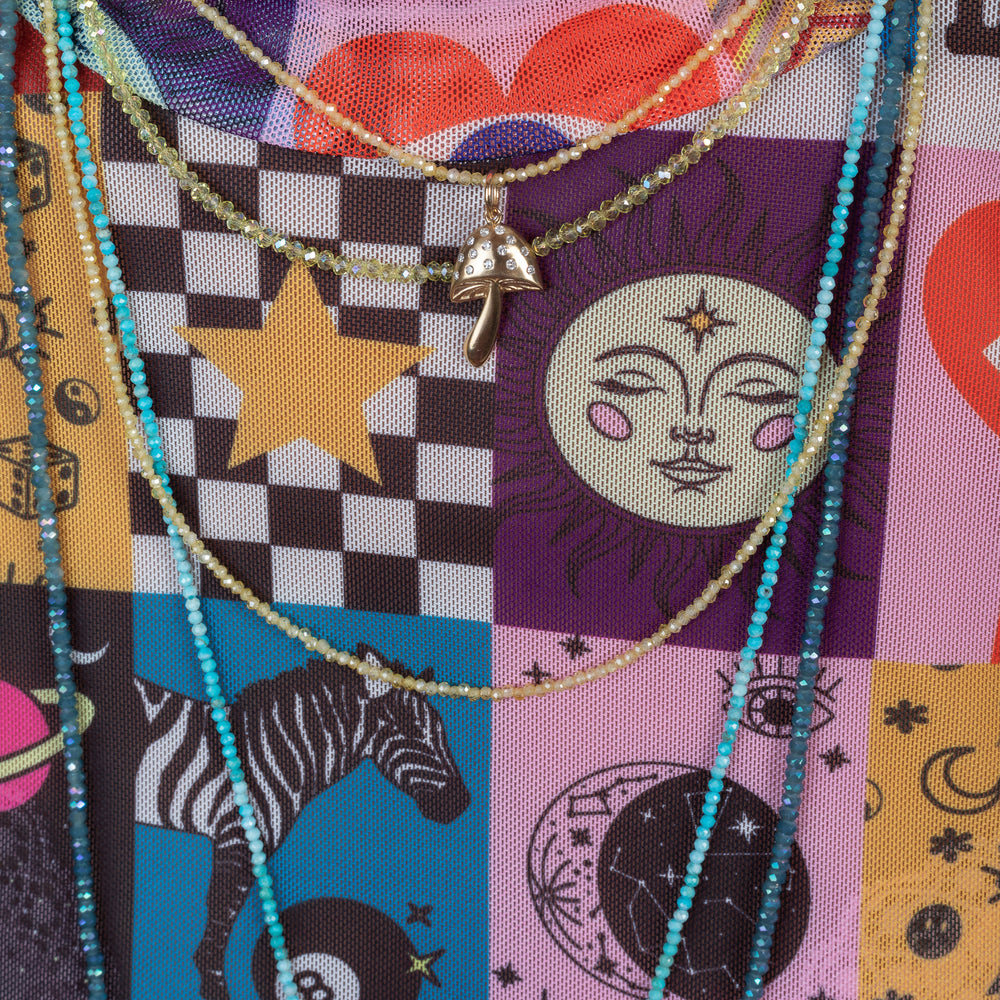 Sparkle Stash Itsy Crystal Adjustable Necklace