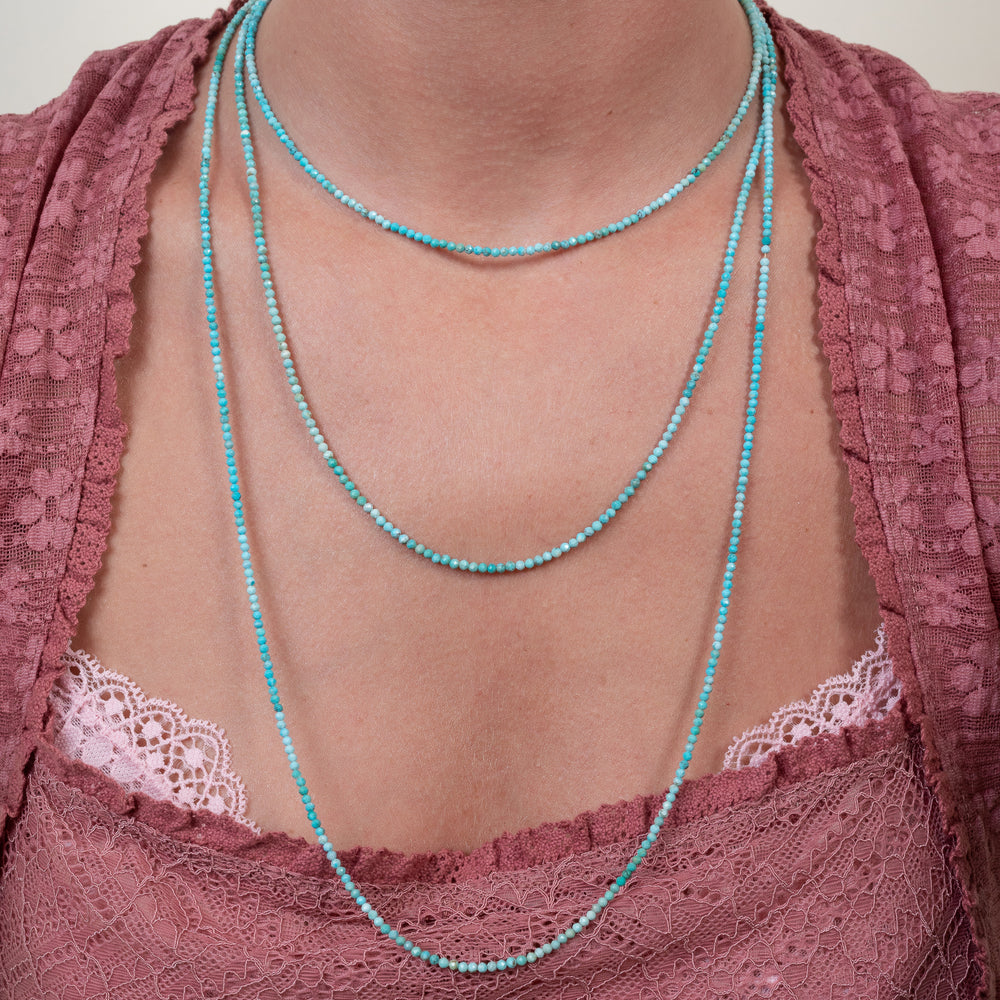 Ombré Obsessed Itsy Gemstone Adjustable Necklace