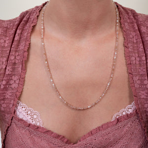 Auto Refill Rush Crystal Adjustable Necklace