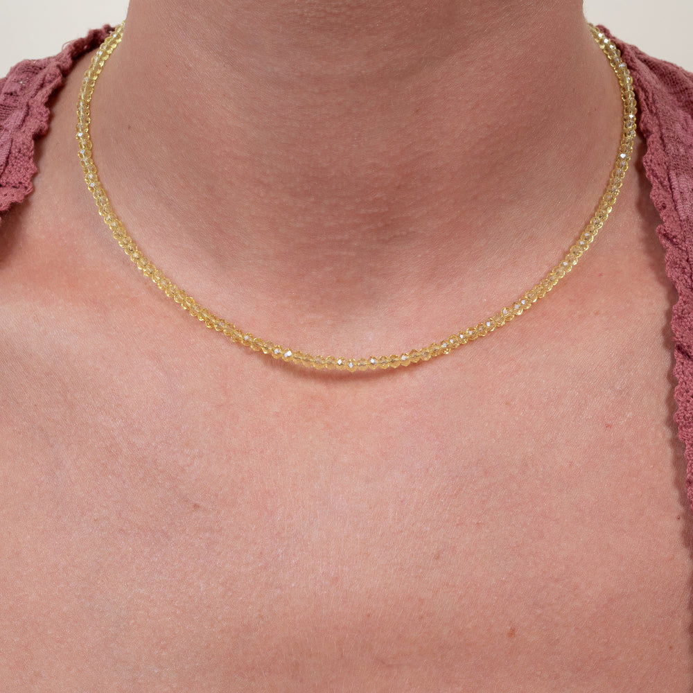 Sparkle Stash Itsy Crystal Adjustable Necklace