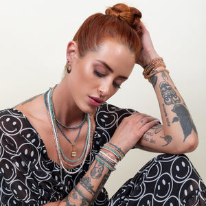 Manifesting The Mailman Itsy Double Wrap 33.00" Necklace