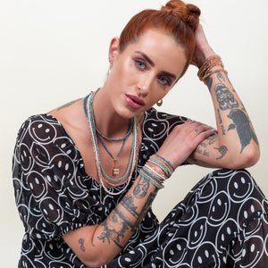 Don't Let It Haunt You! Itsy Double Wrap 33.00" Necklace